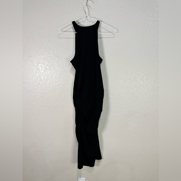 🆕 MICHAEL STARS HALTER MIDI DRESS in BLACK - Picture 8 of 10